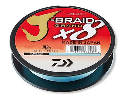 Шнур Daiwa J-Braid Grand X8E 0,16мм 135м IB - фото 1