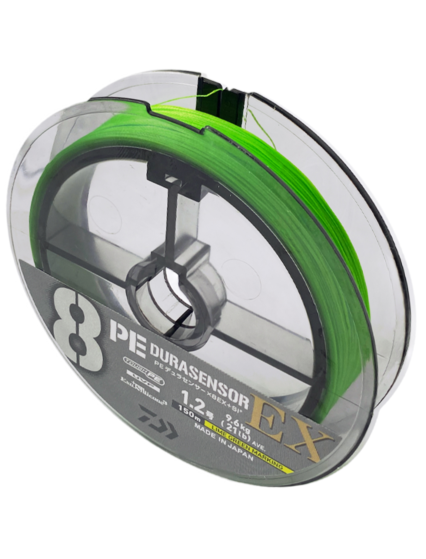 Шнур Daiwa UVF PE Dura sensor X8EX+SI3 1,2-150м LGM - фото 1