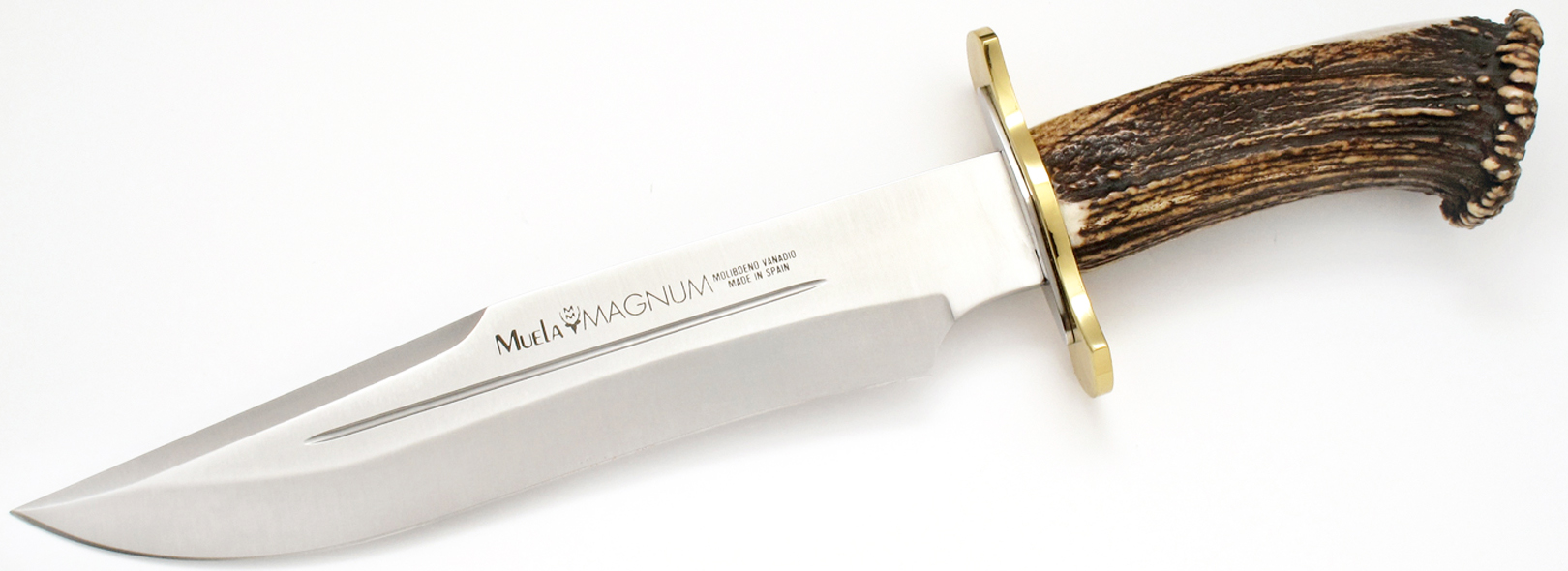 Нож Muela Magnum фикс. клинок 19 см рукоять олений рог - фото 1