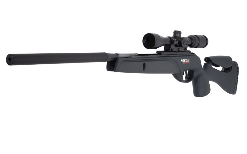 Винтовка Gamo Socom Carbine Luxe 4,5мм пластик прицел 3-9х40 IR WR