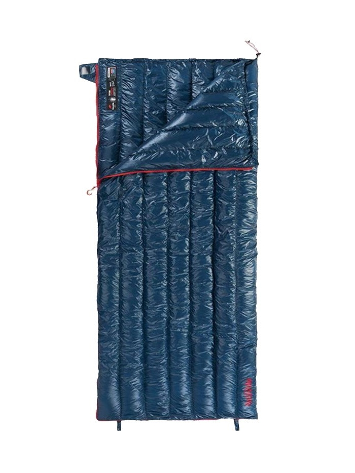 Спальник Naturehike CW280 Down envelope cicada upgrade navy blue - фото 1