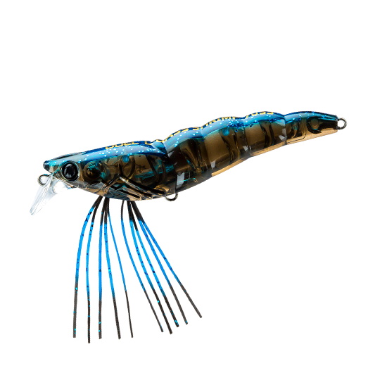 Воблер Yo-Zuri Duel L-Bass Shrimp 70 SS F1221-BLB - фото 1