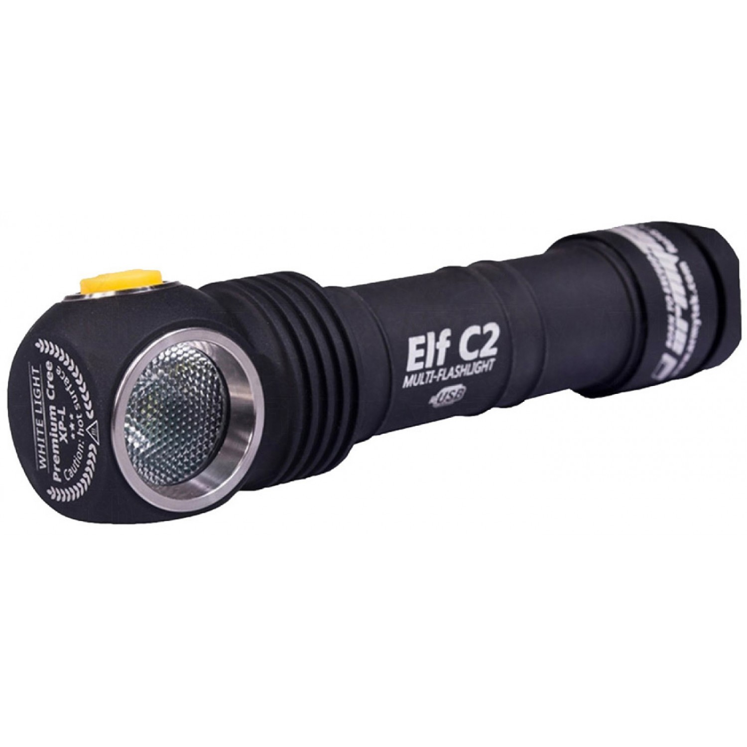 Фонарь Armytek Elf C2 XP-L USB серебро - фото 1