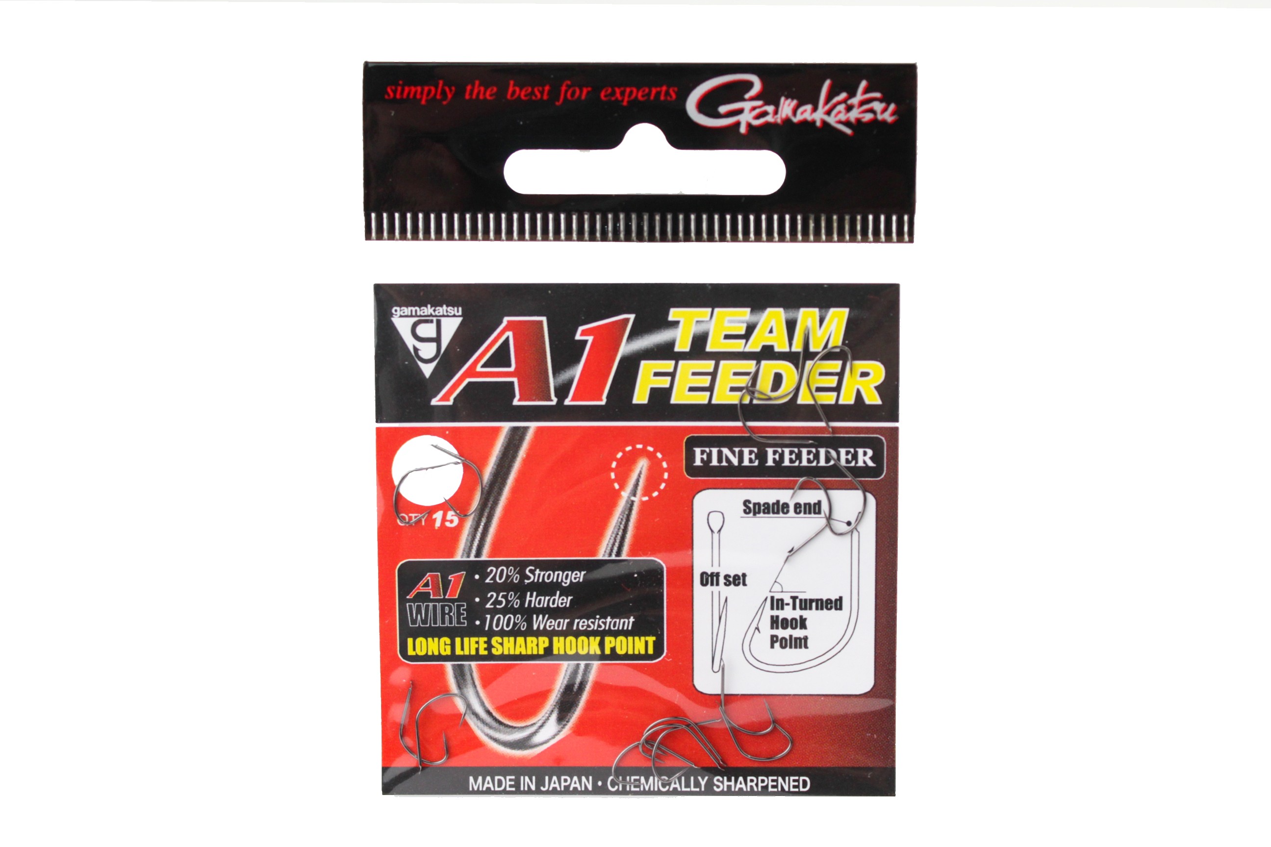 Крючок Gamakatsu A1 Team feeder fine  №8 - фото 1