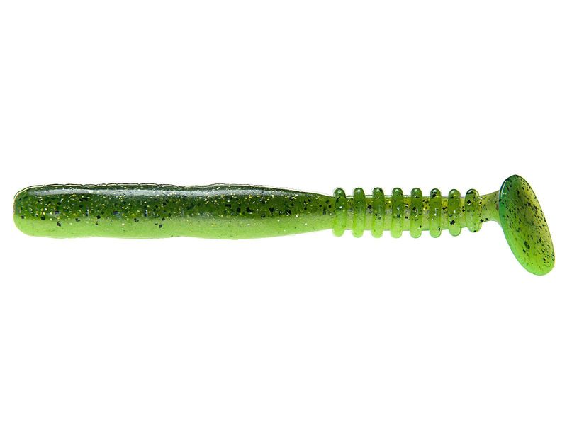Приманка Reins 3,25&quot; FAT Rockvibe Shad Chartreuse Baitfish - фото 1