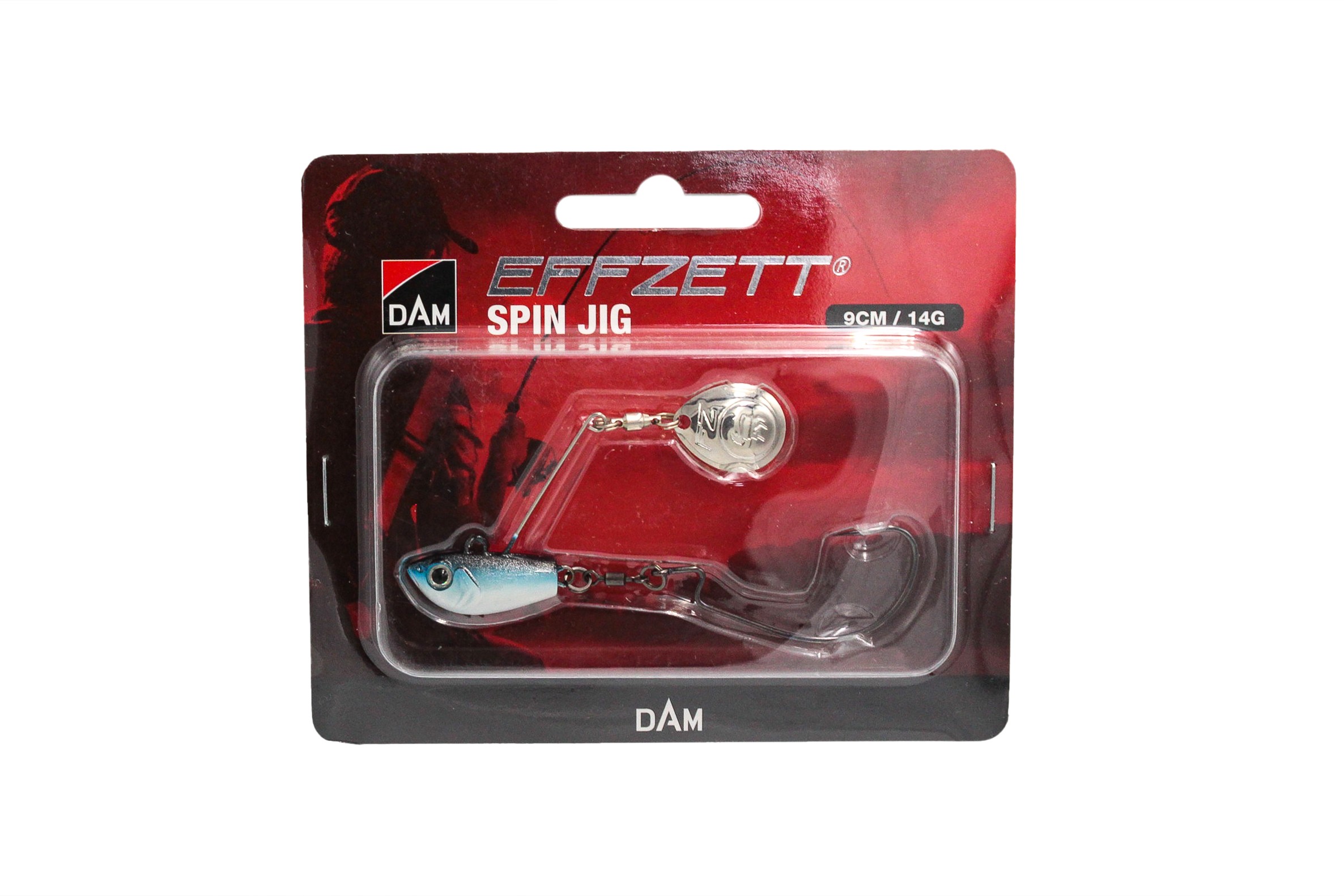 Спиннербейт DAM Effzett spin jig 14гр  aurora black