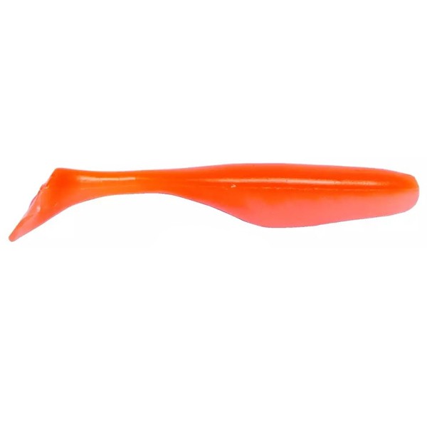 Приманка Bass Assasin виброхвост 4-Sea shad orange glow уп 10шт - фото 1