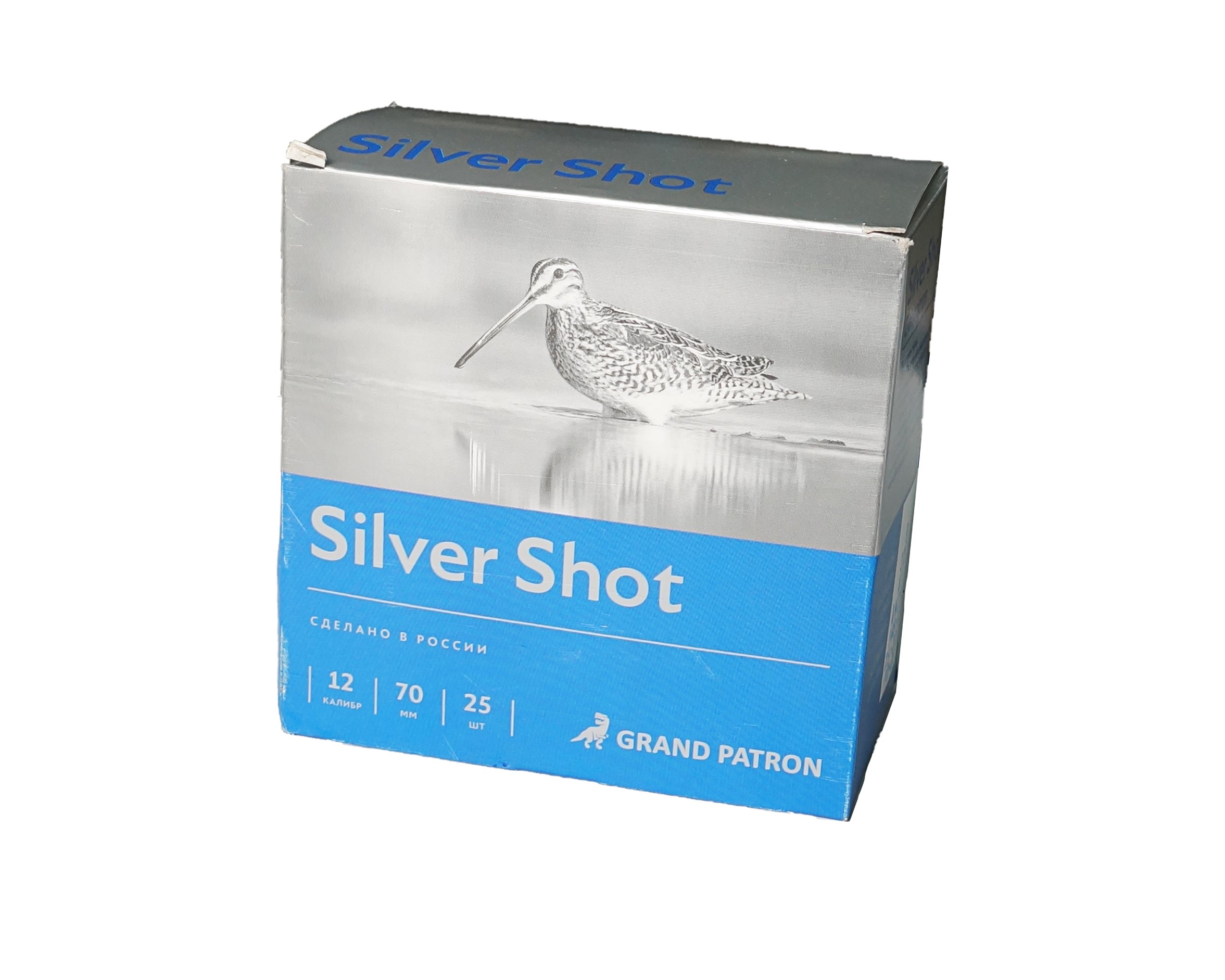 Патрон 12х70 Главпатрон Silver shot Дисперсант 9 32гр 1/25/250