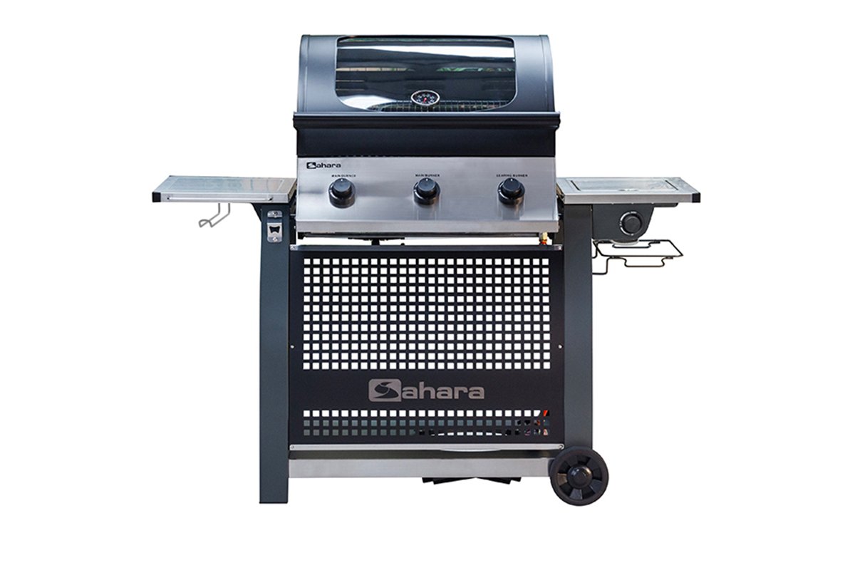 МП Газовый гриль Sahara S375 3B BBQ Smokey Teal (5391535340866) - фото 1