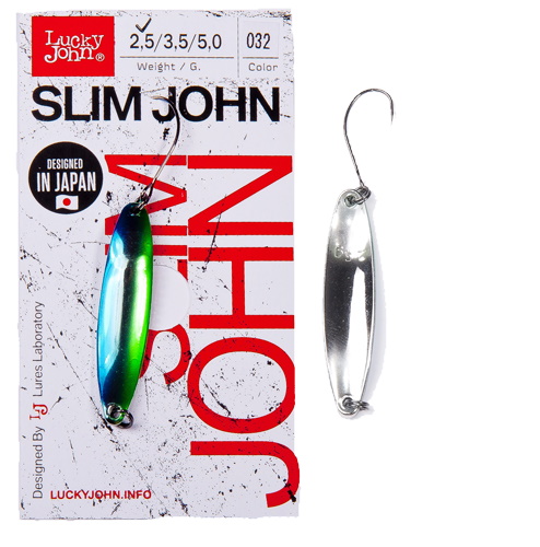 Блесна Lucky John Slim john 45мм 3,5гр 032 - фото 1