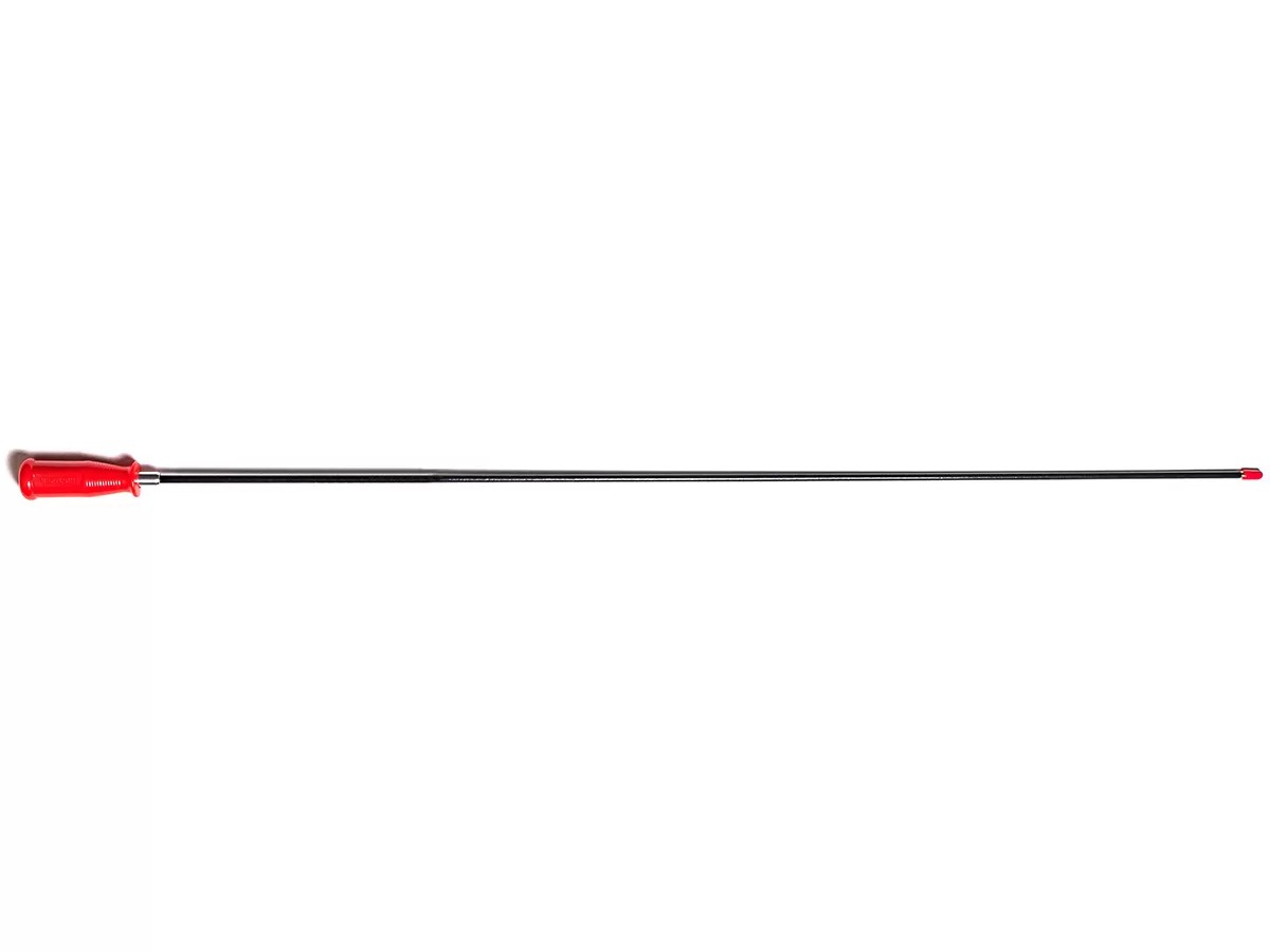 Шомпол ЧистоGun 27-34к 6мм 110см 12/28 нерж сталь в оплетке нейлон - фото 1