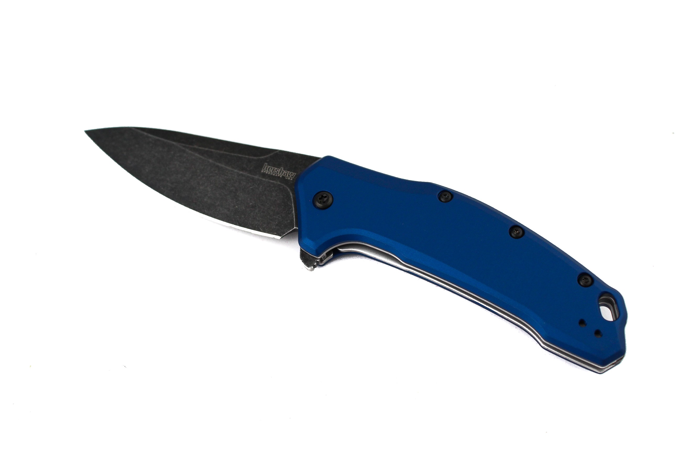Нож Kershaw Link складной сталь 420HC синяя рукоять