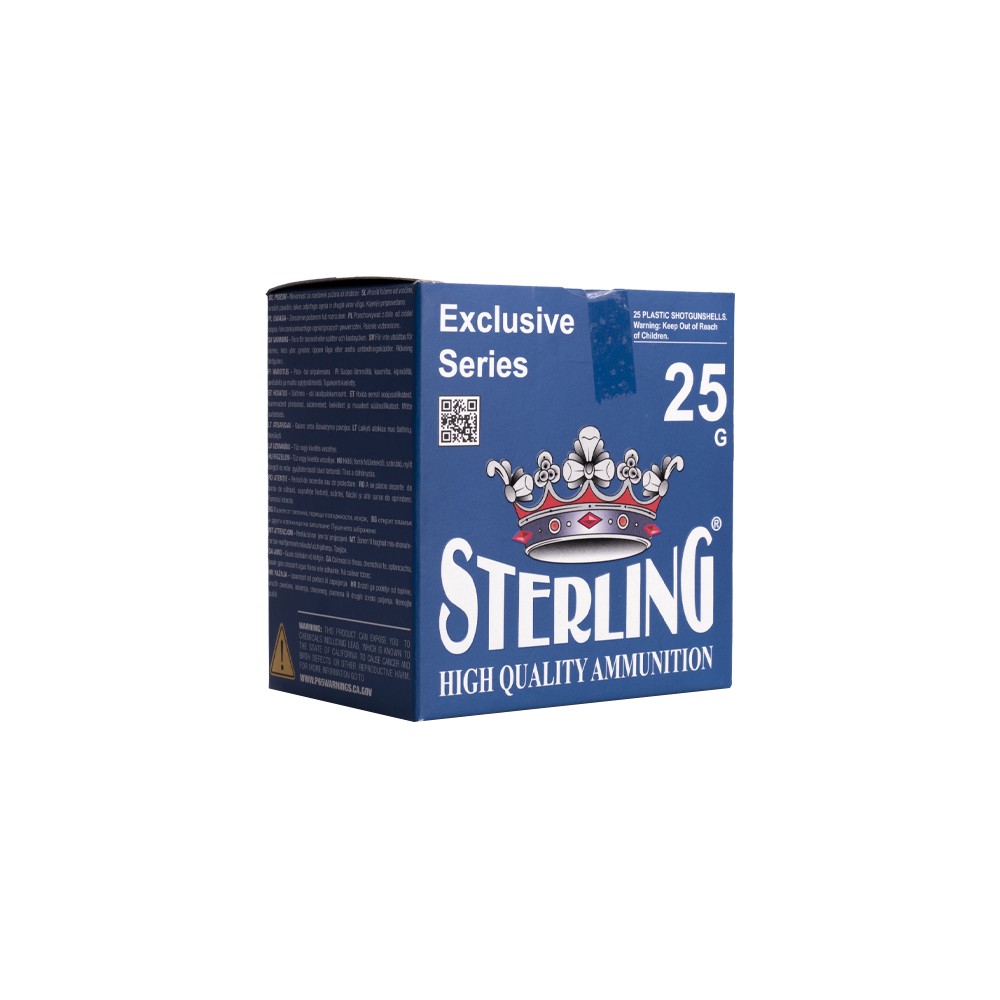 МП Патрон STERLING 20/70 № 1  25 гр. (пачка 25 шт.) - фото 1