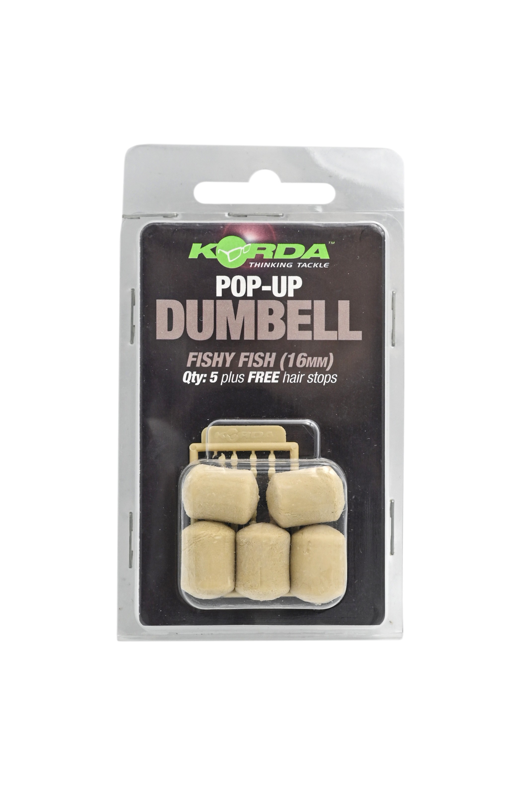 Приманка Korda Dumbell fishy fish pop-up 16мм - фото 1