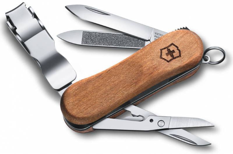 Нож Victorinox NailClip 580 65мм 6 функций дерево - фото 1