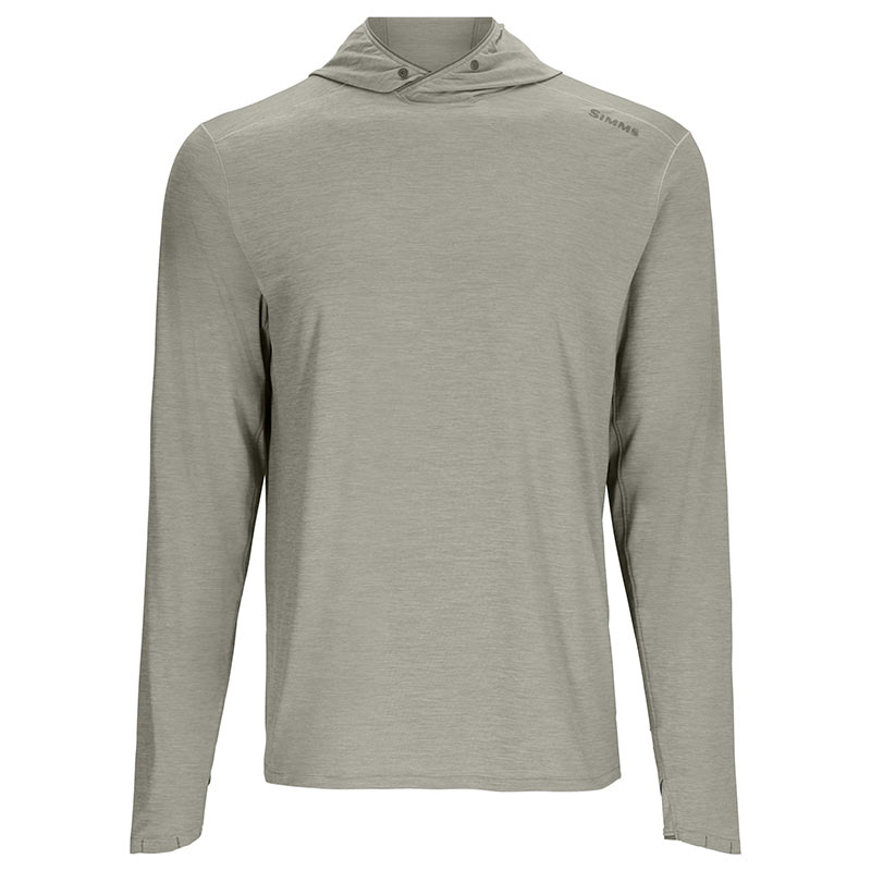 Термофутболка Simms SolarFlex Cooling Hoody Cinder  - фото 1