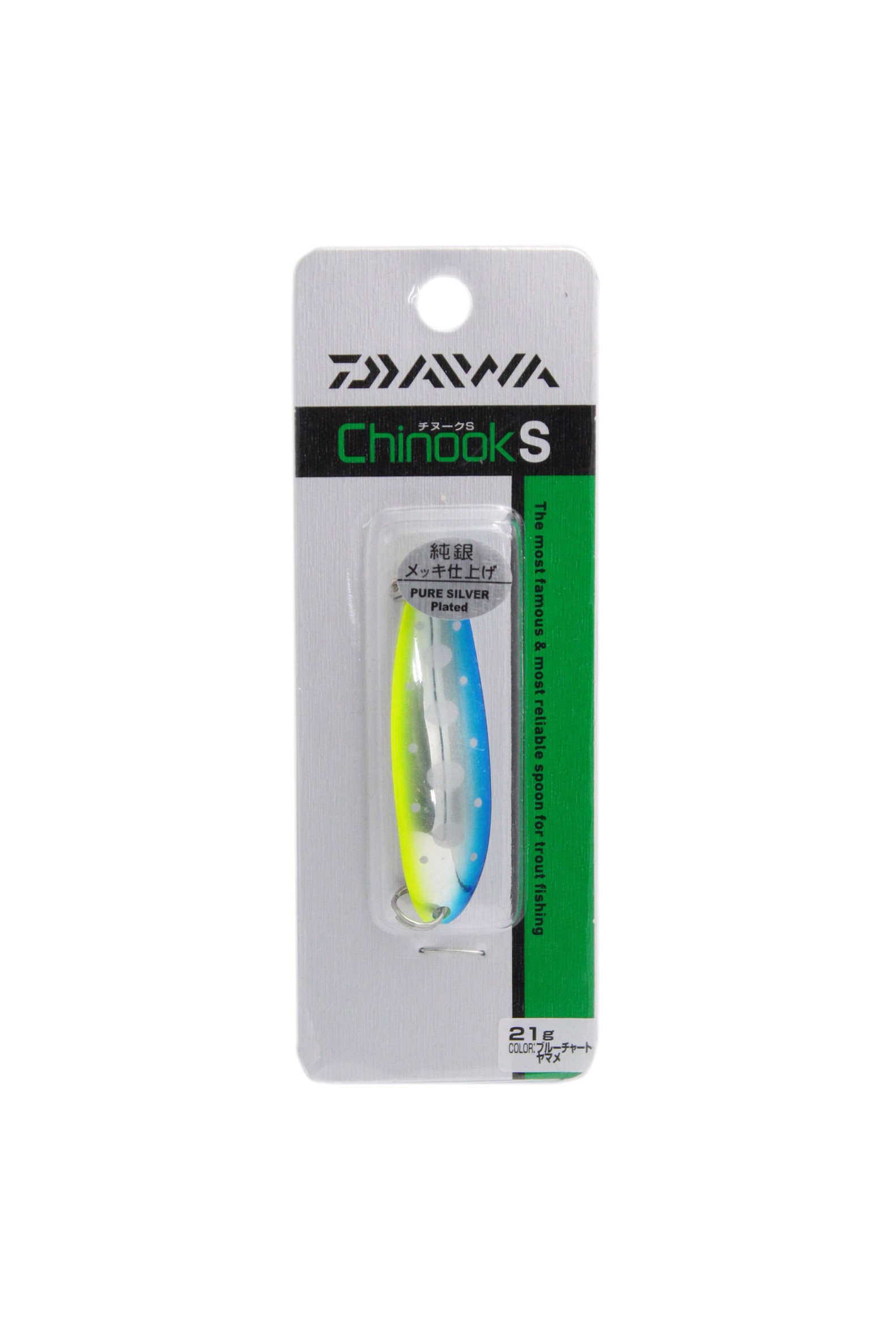 Блесна Daiwa Chinook S 21гр blue chart yamame - фото 1