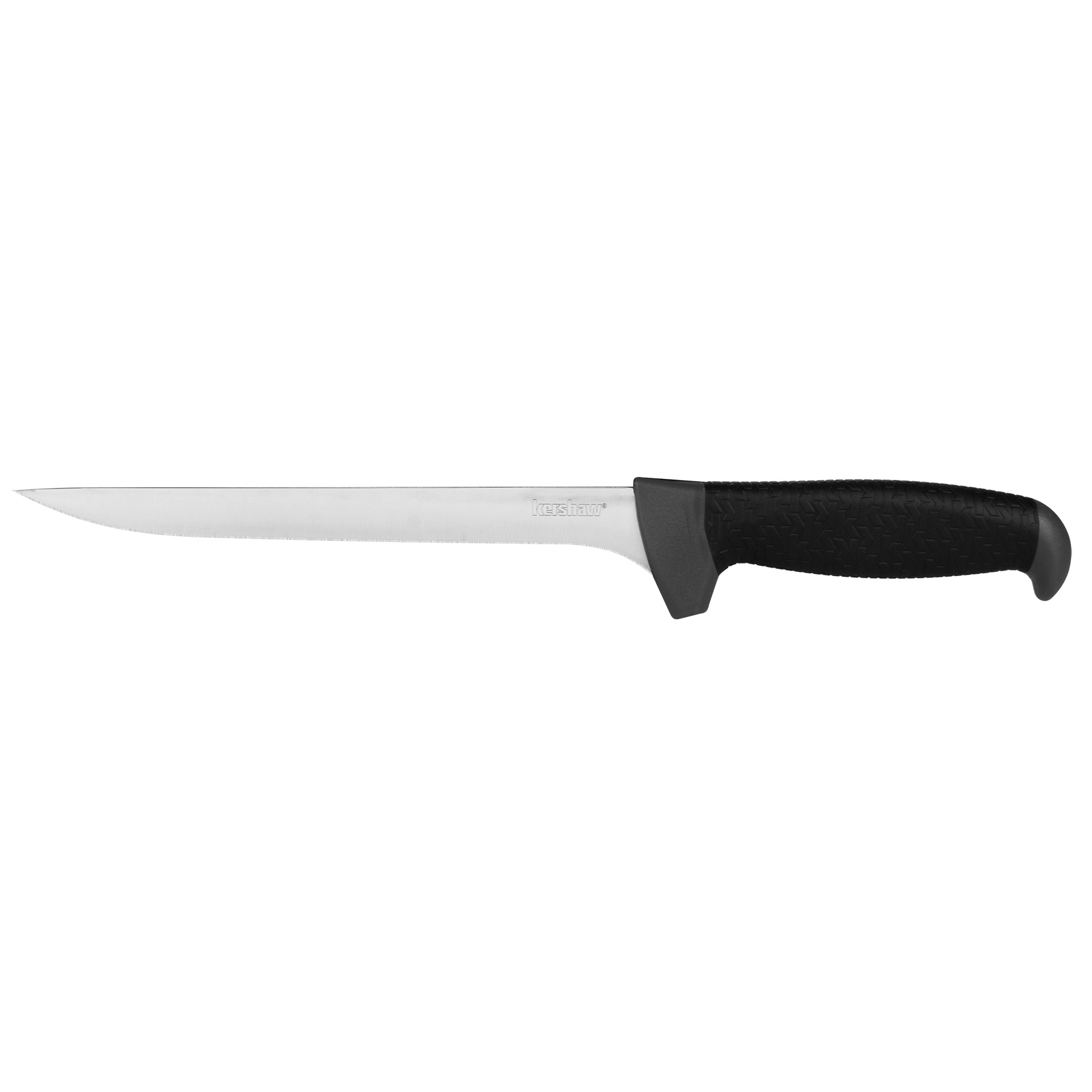 Нож Kershaw K1247 фиксированный филейный текстолит резина 22,09см 420J - фото 1