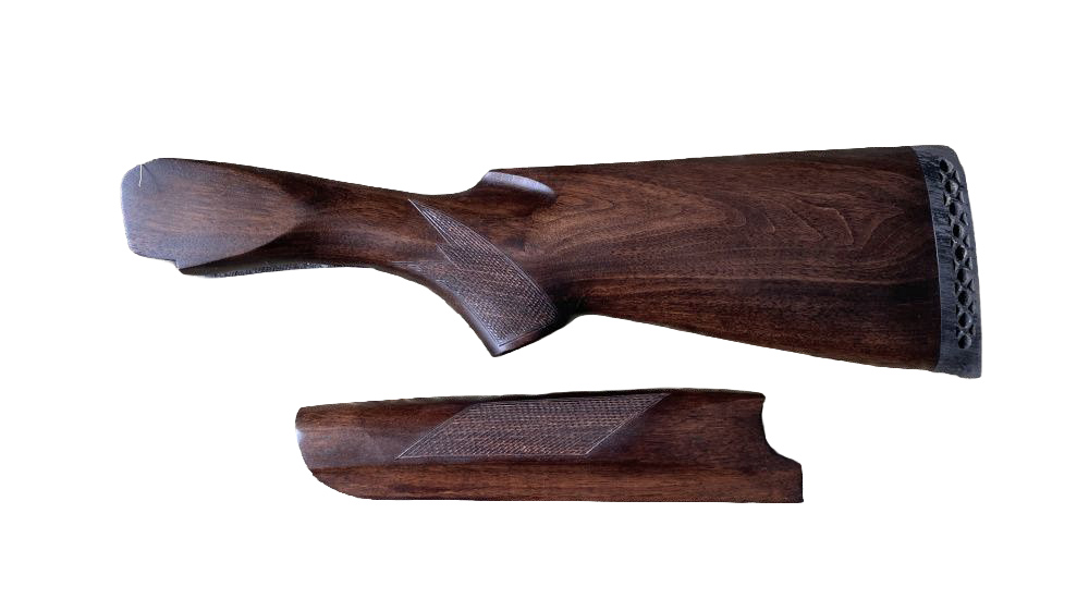 Приклад+цевье Левша ИЖ-12 орех - фото 1