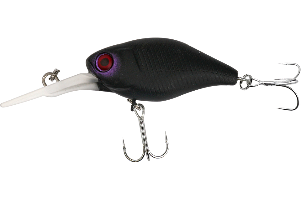 Воблер Jackall Diving Chubby 41мм mat black - фото 1
