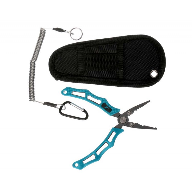 Плоскогубцы Flagman Precision Forging Fishing Pliers с чехлом и ретривером 15см - фото 1