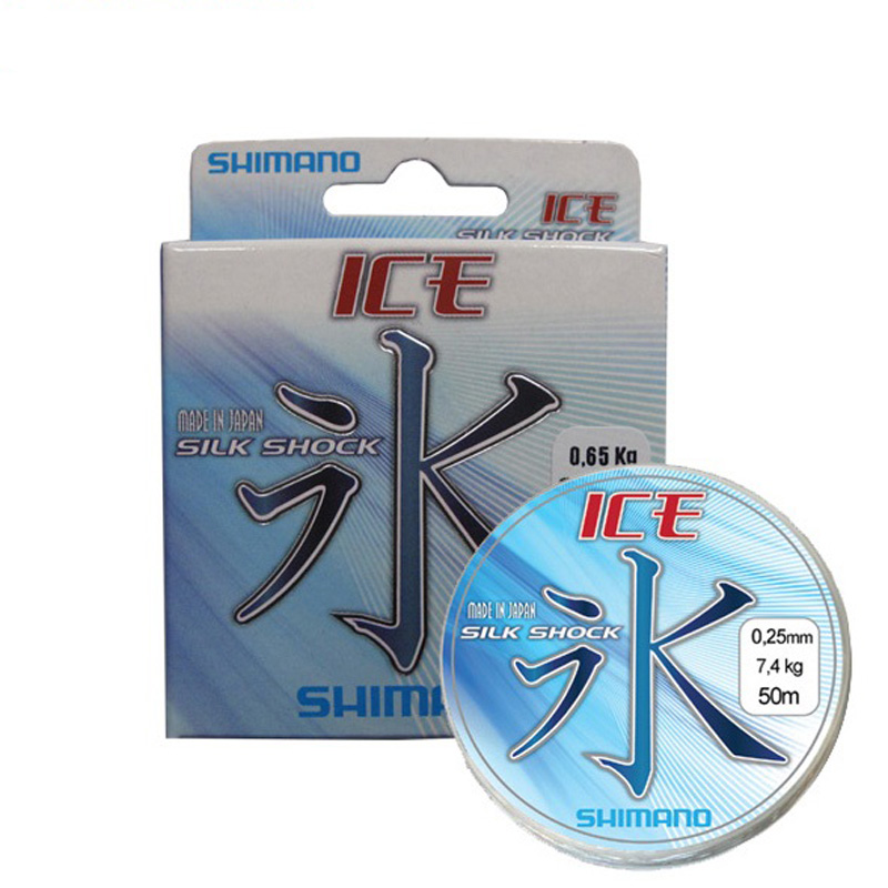 Леска Shimano Ice silk shock 50м 0,12мм