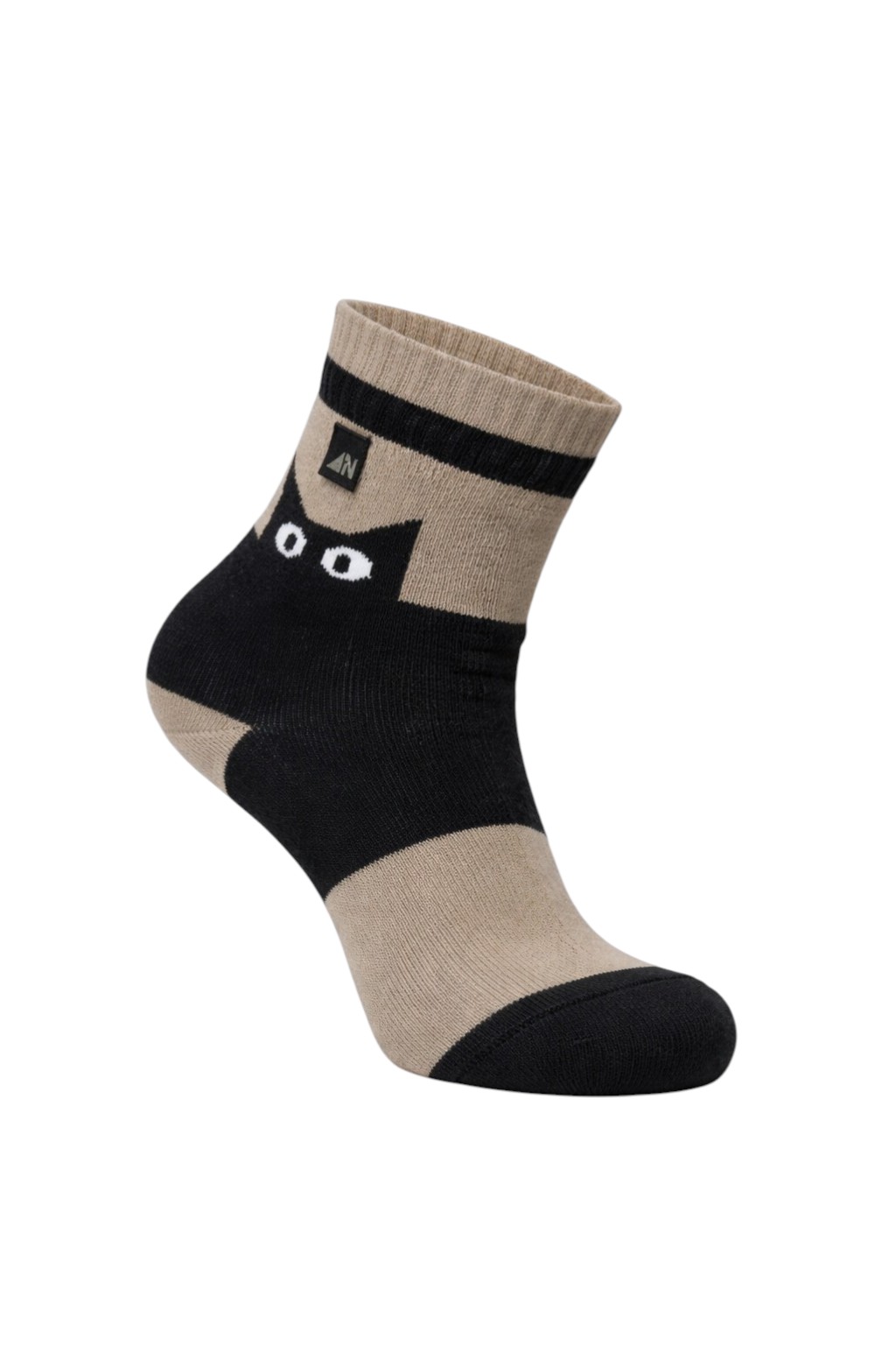 Носки Nucex водонепроницаемые Kidcat черный-серый - фото 1