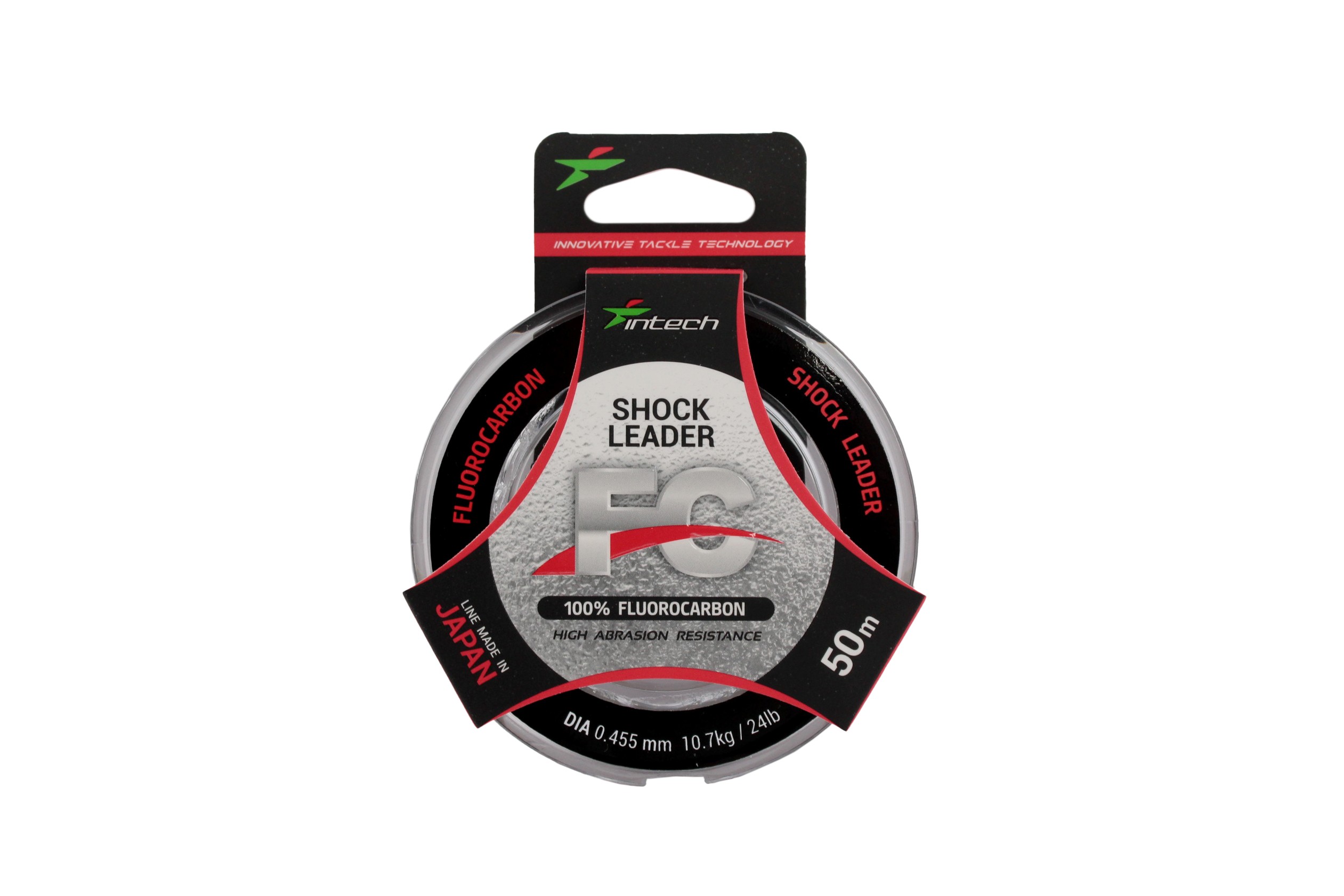 Леска Intech FC Shock Leader 50м 0.455мм 10,7кг 24lb - фото 1