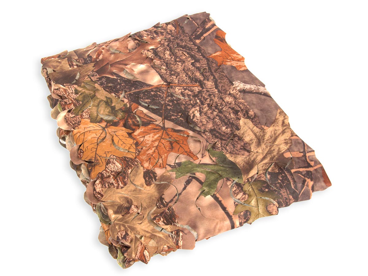 Сеть маскировочная ShotTime 1,4x3,6м нетканая бесшумная кмф лес осенний тёмный - фото 1