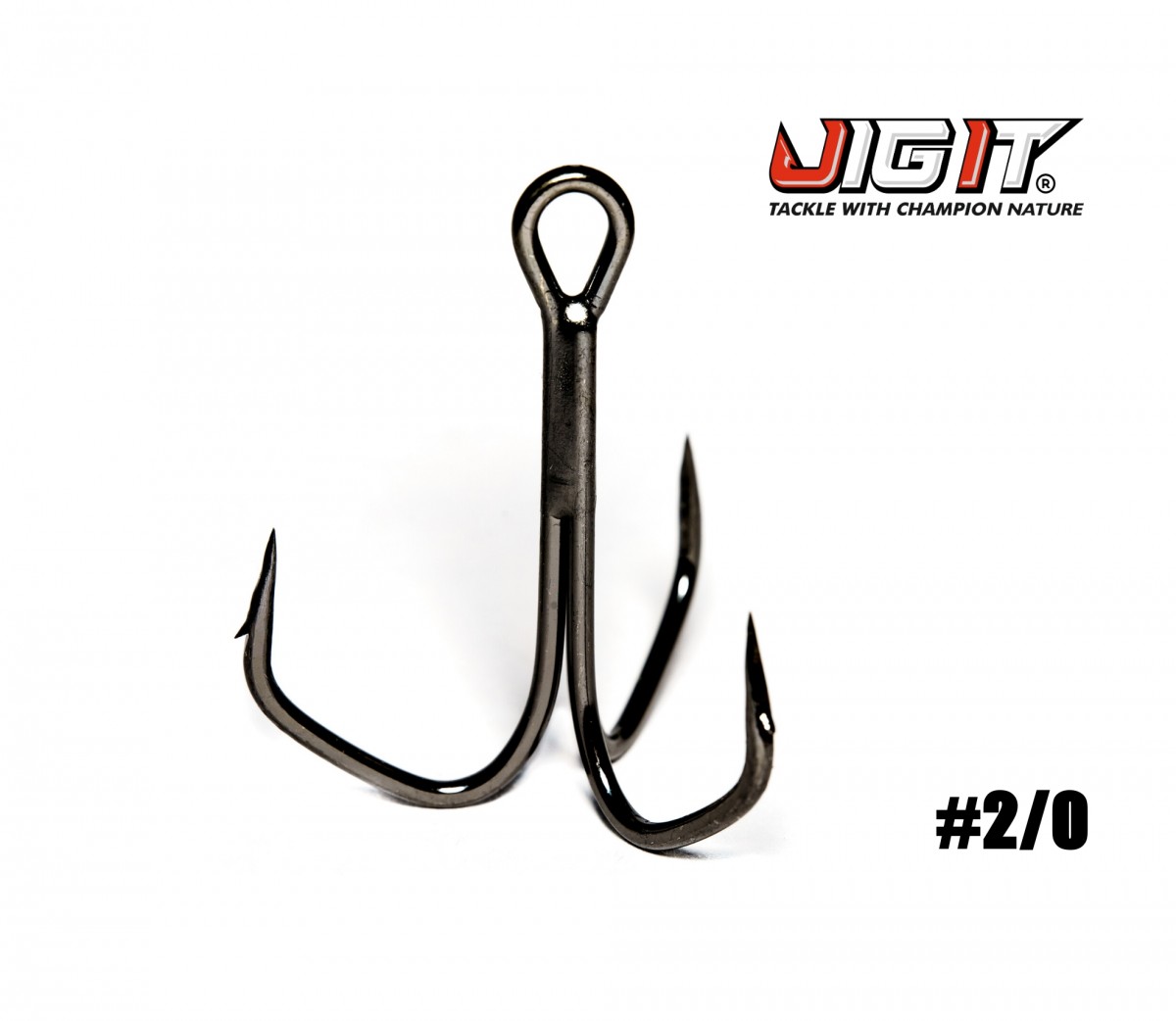 МП Тройник JIG IT Outbarb Treble Hooks, 5 шт/уп. №2/0 - фото 1