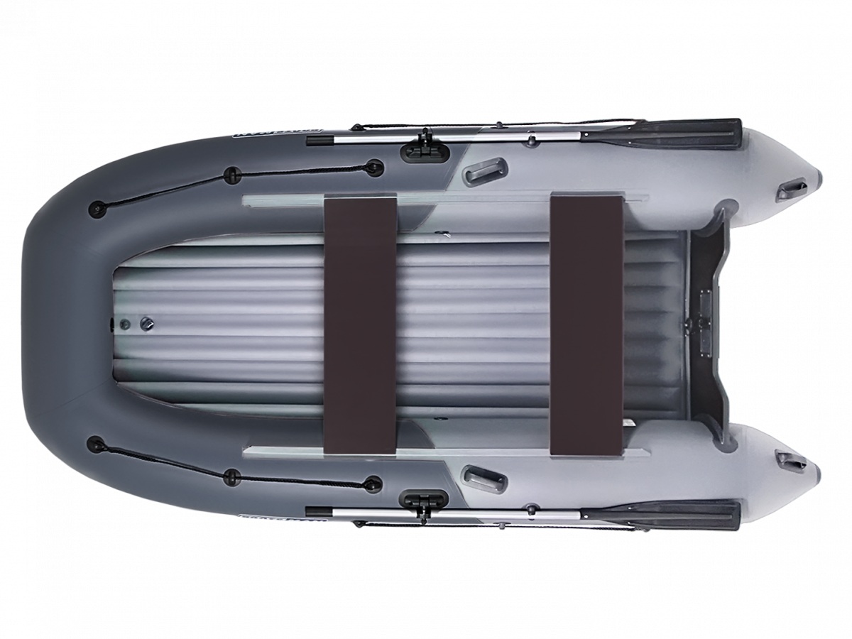 Лодка Boatsman BT330A НДНД надувная серо-графитовый - фото 1