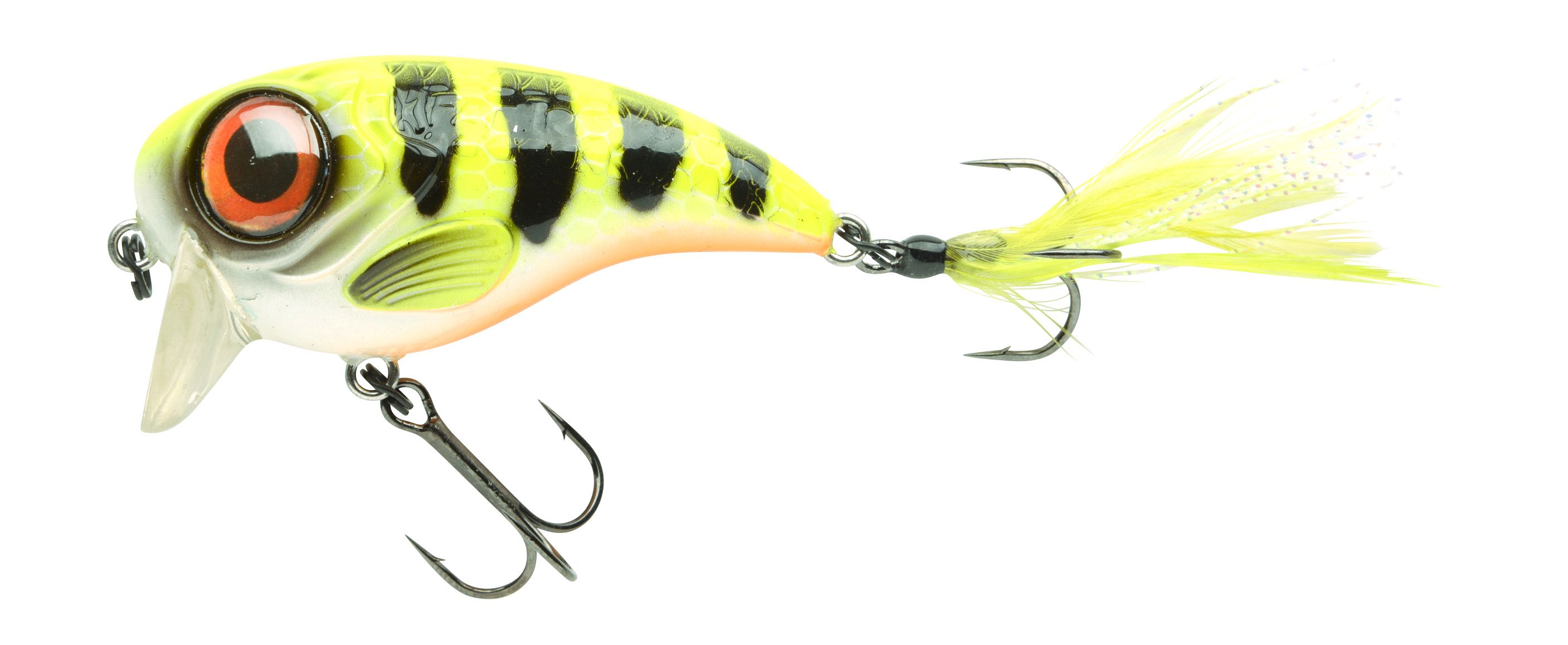 Воблер SPRO Fat Iris Hardlure Hot Perch 6 см 17 гр - фото 1