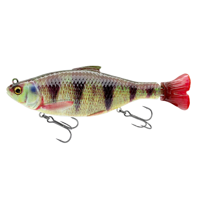 Воблер Savage Gear 3D Hard Pulsetail Roach 13,5см 40гр Slow Sinking Perch - фото 1