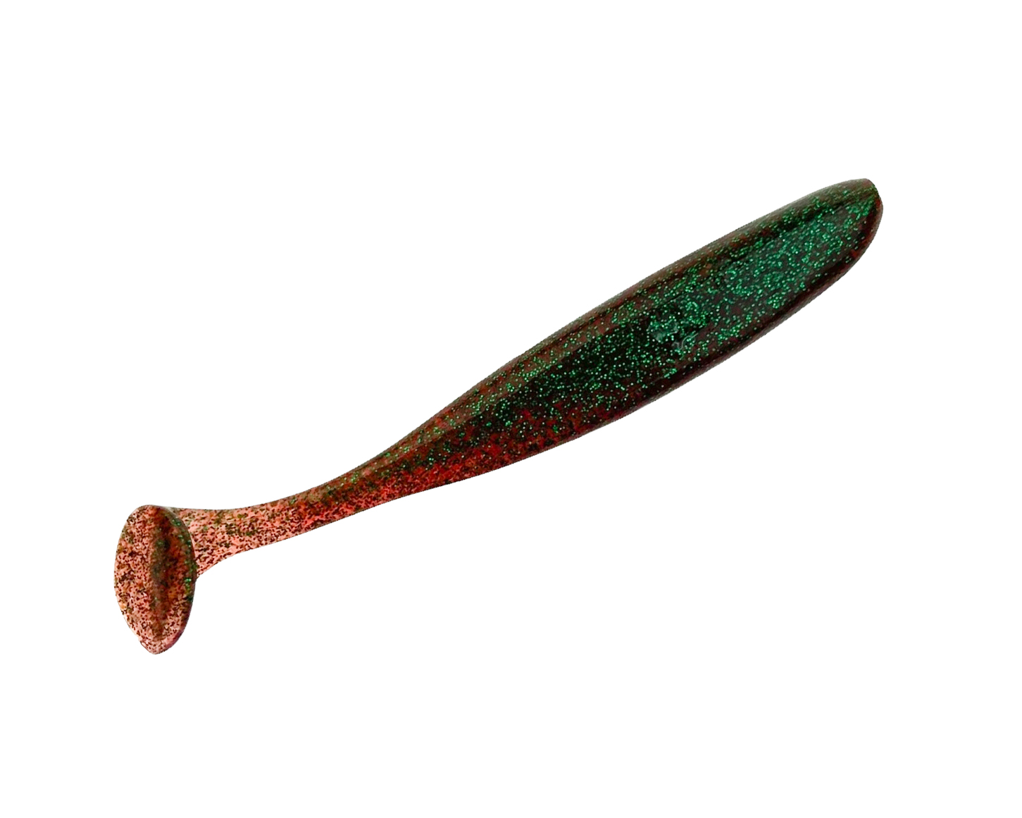 МП Приманка Keitech виброхвост Easy Shiner 4" 302 Plum Green FLK - фото 1