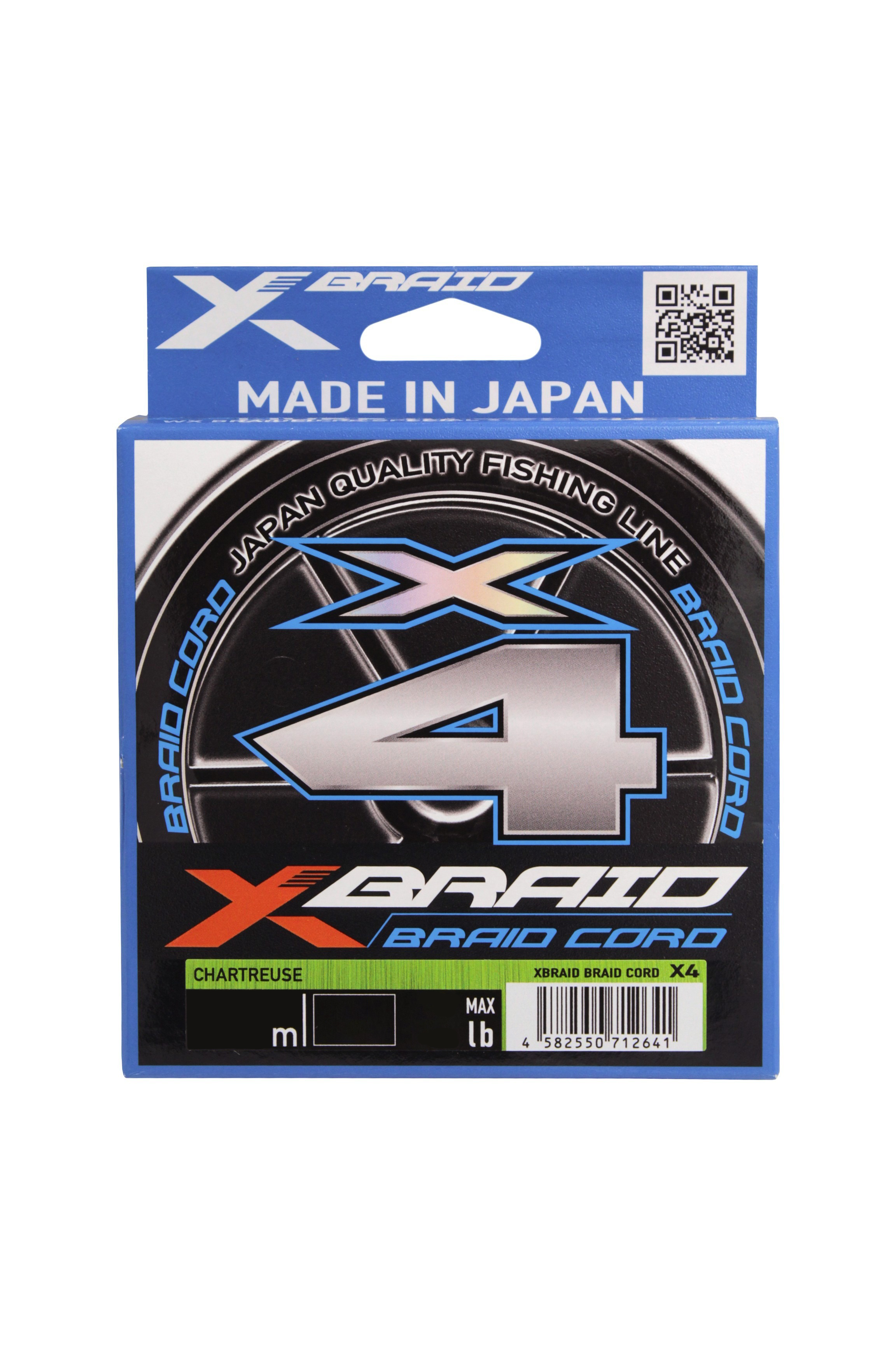 Шнур YGK X-Braid Cord X4 300м PE 1,2 20lb  - фото 1