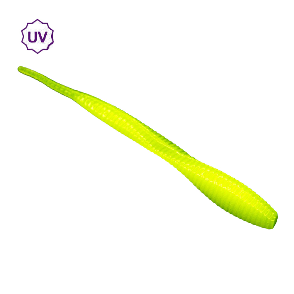 Приманка ESOX S.Impact 2" 50мм цв.FK016 Clear Lime уп.10шт - фото 1