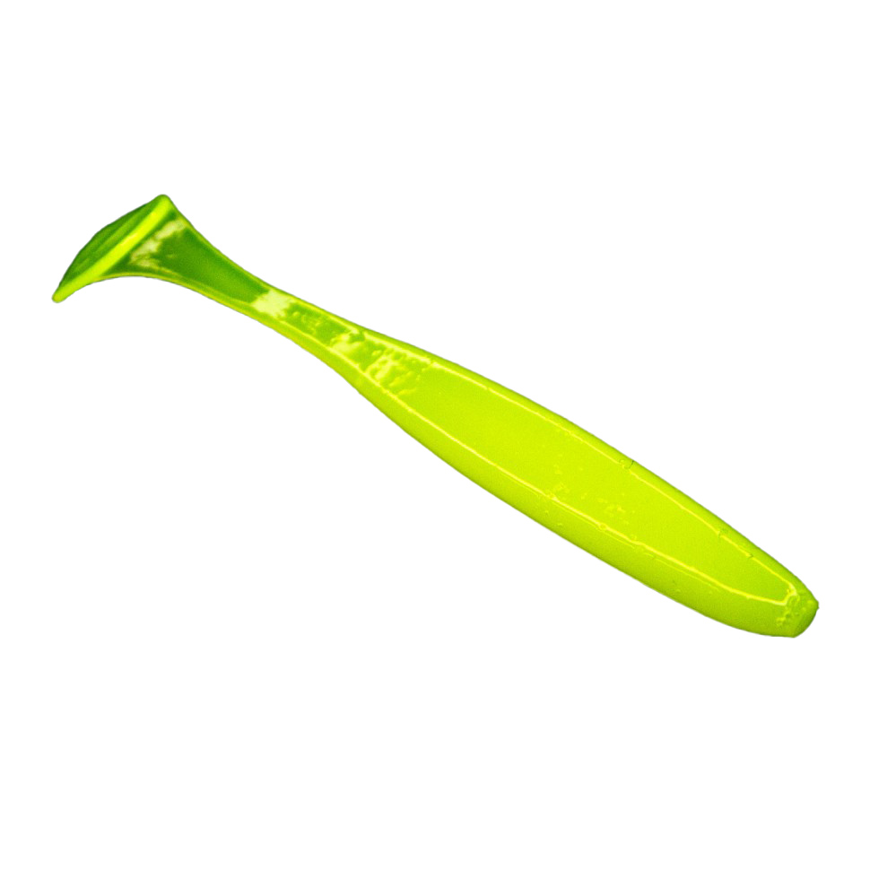 Приманка ESOX Sheasy 2,1" 55мм цв.FK016 Clear Lime уп.10шт - фото 1