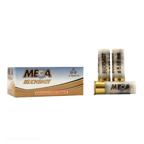 Патрон 12х70 Meca Buck Shot Mono Ball Slug - фото 1