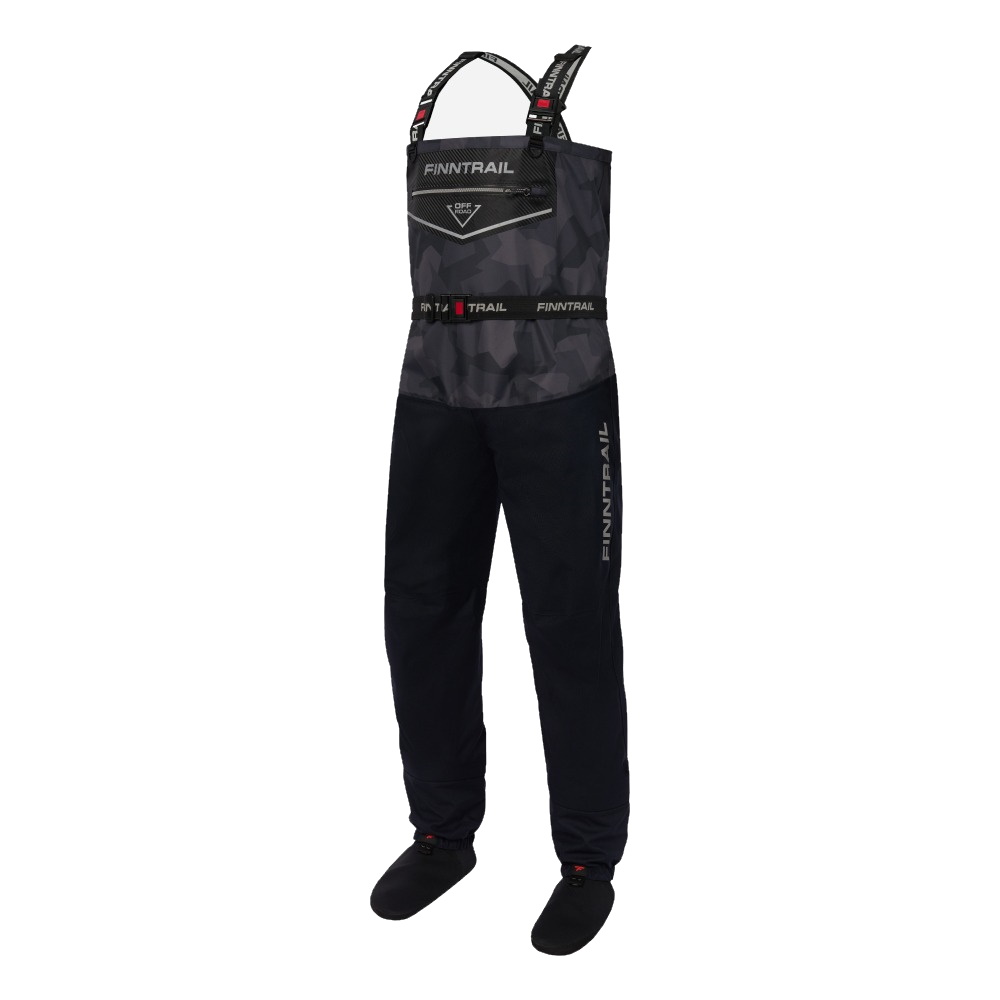Вейдерсы Finntrail Enduro 1539 Camo Shadow Black - фото 1