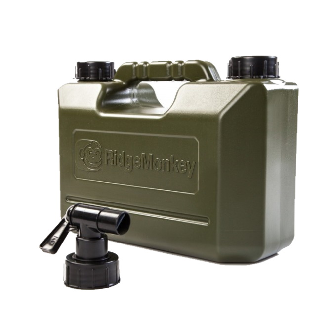 Канистра Ridge Monkey Heavy Duty Water Carriers для воды с краном 10л - фото 1