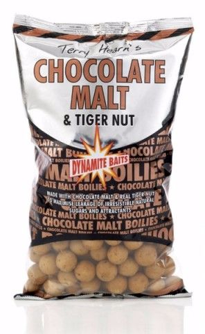Бойлы Dynamite Baits Chocolate malt 15мм 1кг - фото 1