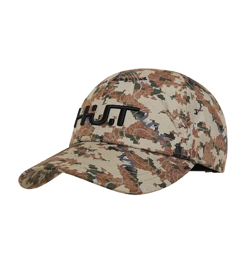 Бейсболка H.U.T. Cap Rib Stop тёмно-серый/чёрный - фото 1