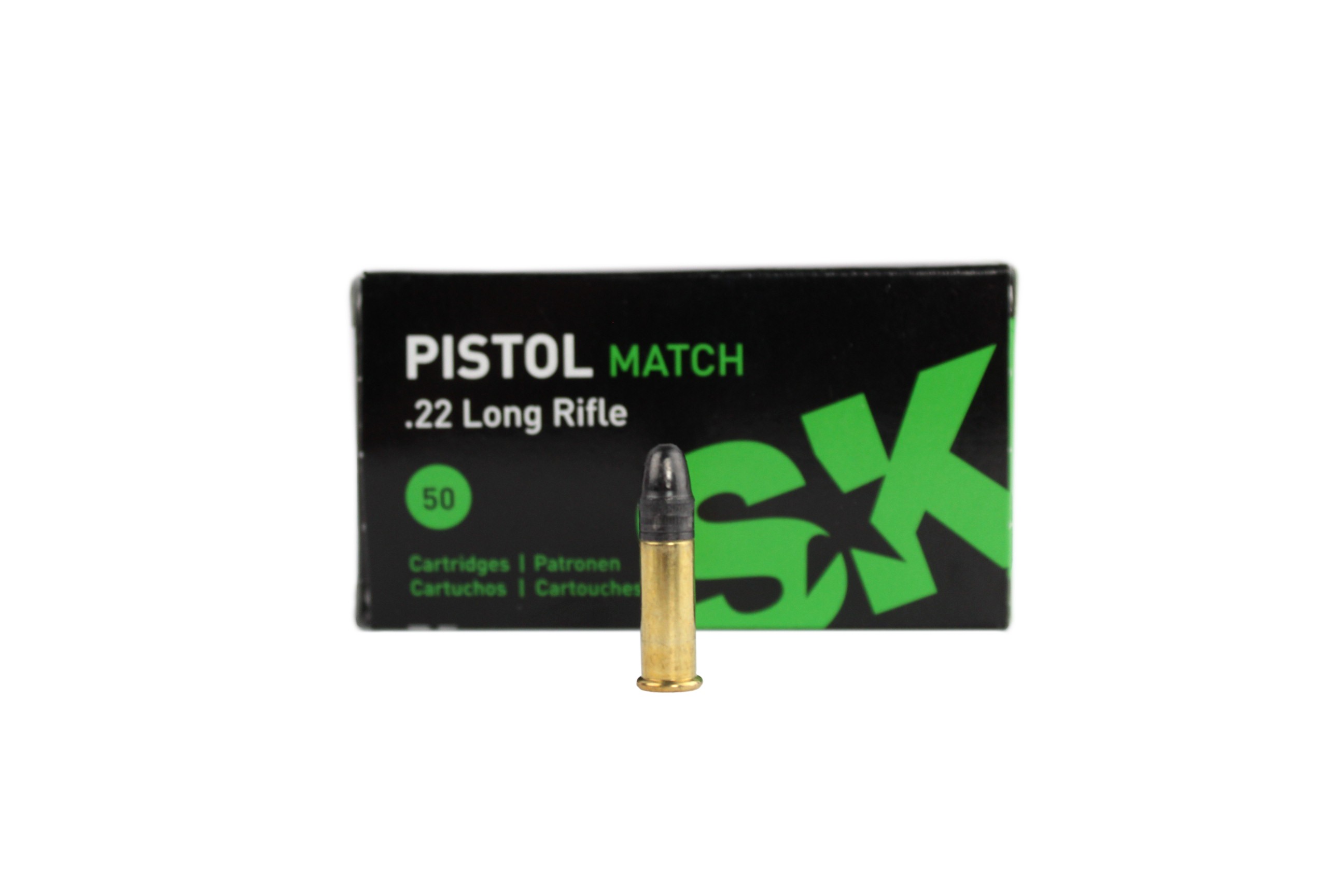 Патрон 22 LR Lapua Pistol match SK (50шт) - фото 1