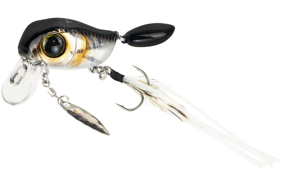 Воблер Jackall Micro Tappy hl silver & black - фото 1