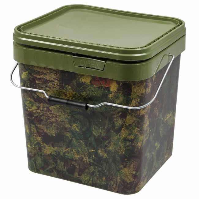 Ведро Gardner Camo square bucket large 17л квадратное - фото 1