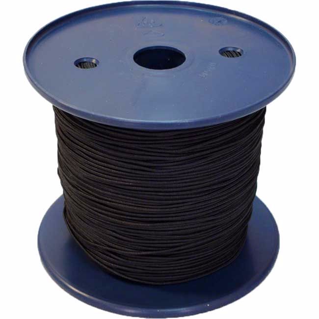 Линь Lanex Dyneema сердечник 1,5мм на катушке черный 1/300м