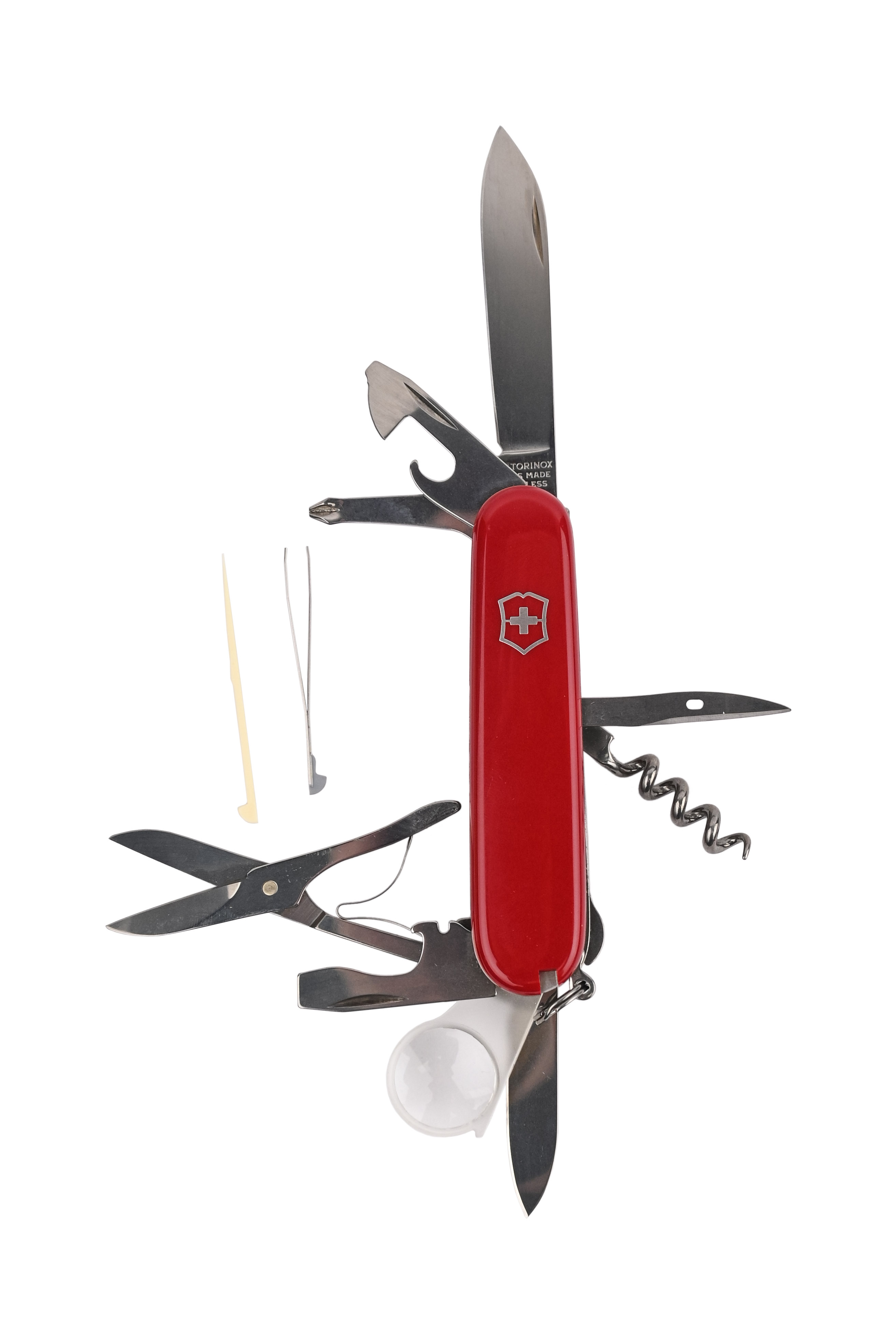 Нож Victorinox Explorer 91мм 16 функций красный
