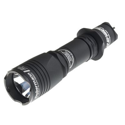 Фонарь Armytek Dobermann XP-E2 green black - фото 1