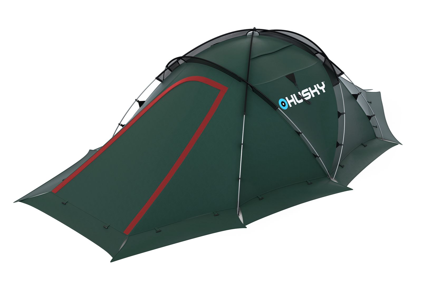 Палатка Hasky Fighter 3-4 темно-зеленый - фото 1