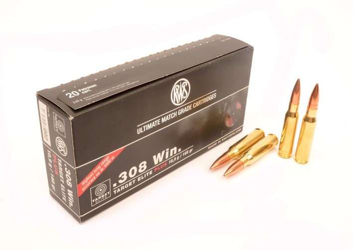 Патрон 308Win  RWS 10,9 Target Elit Plus - фото 1